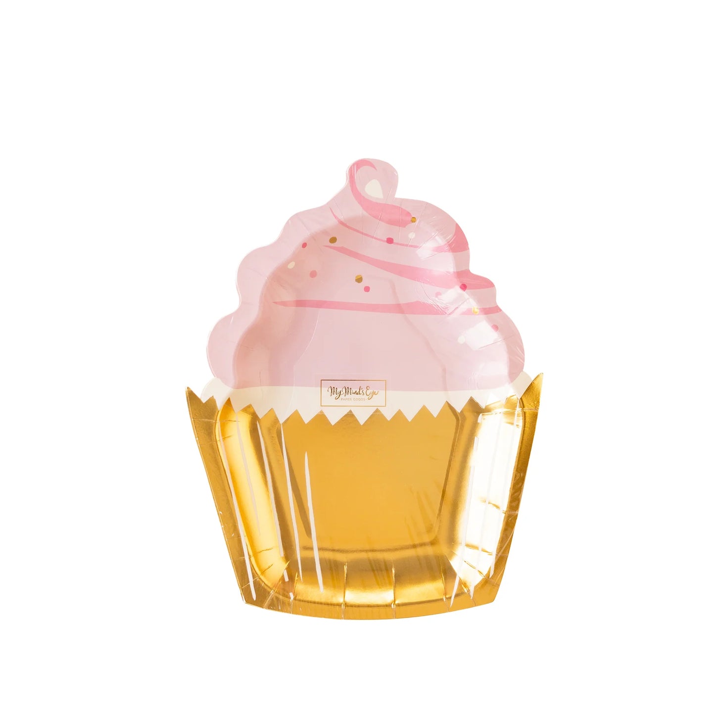 My Mind's Eye Cupcake Paper Plate