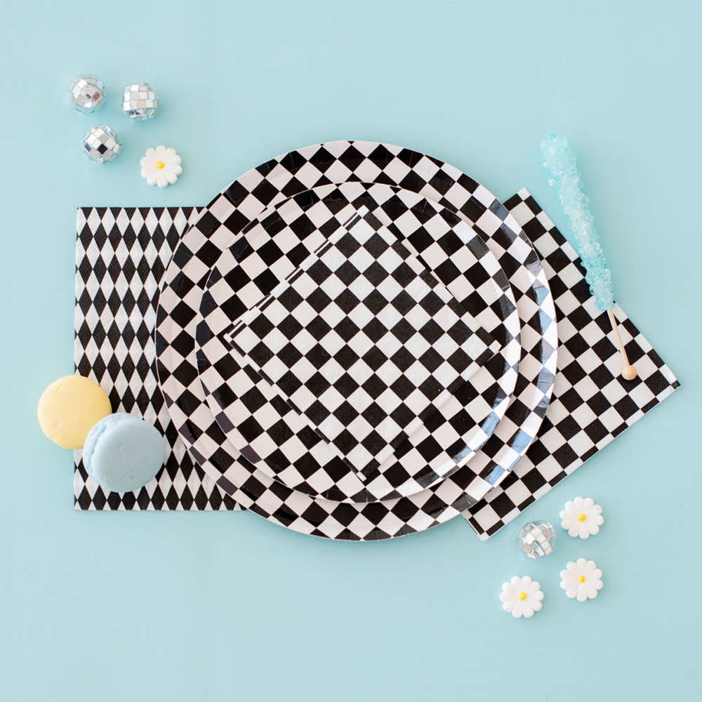 jollity & co Check It! The Classic Plates