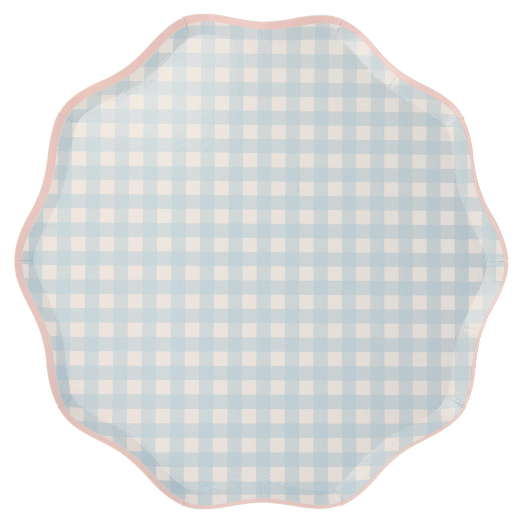 Meri Meri Gingham Dinner Plates