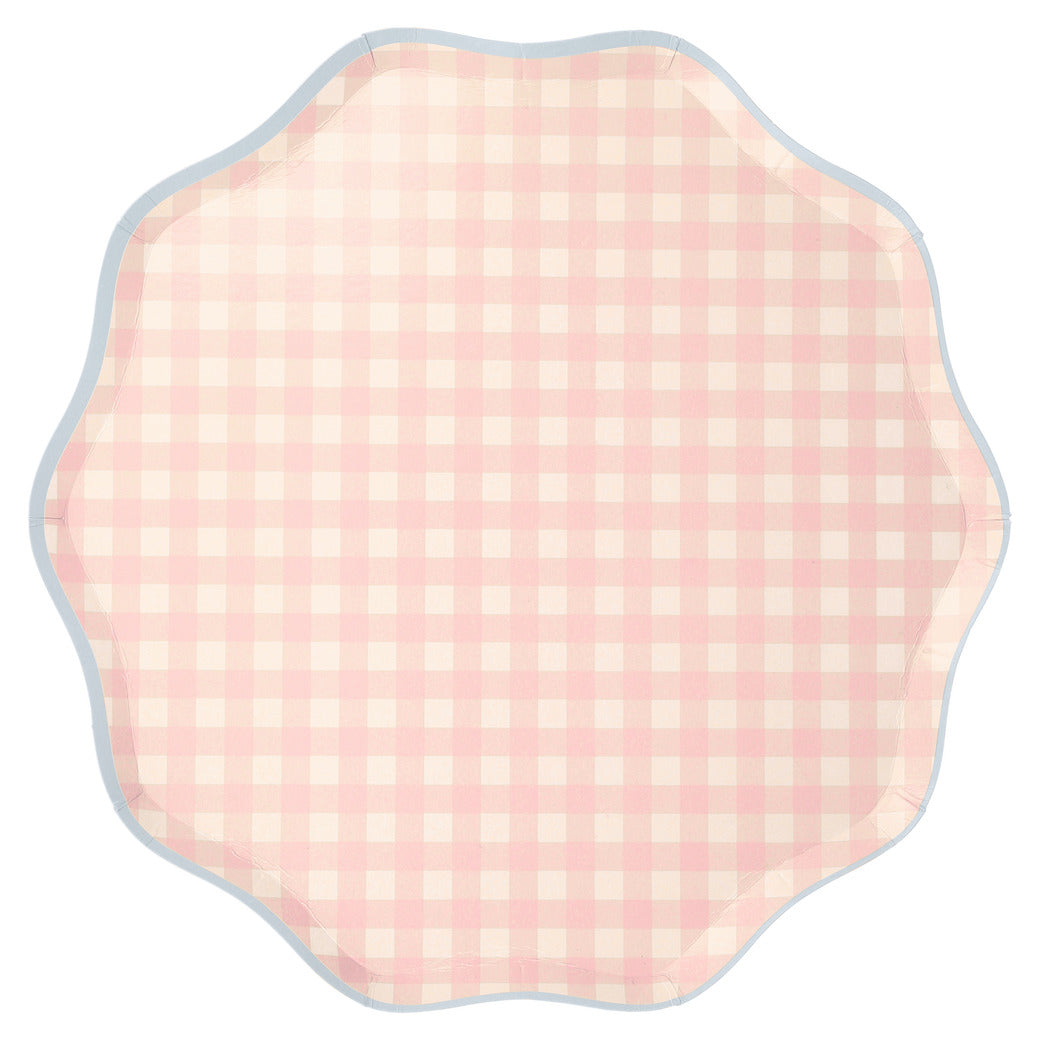 Meri Meri Gingham Dinner Plates