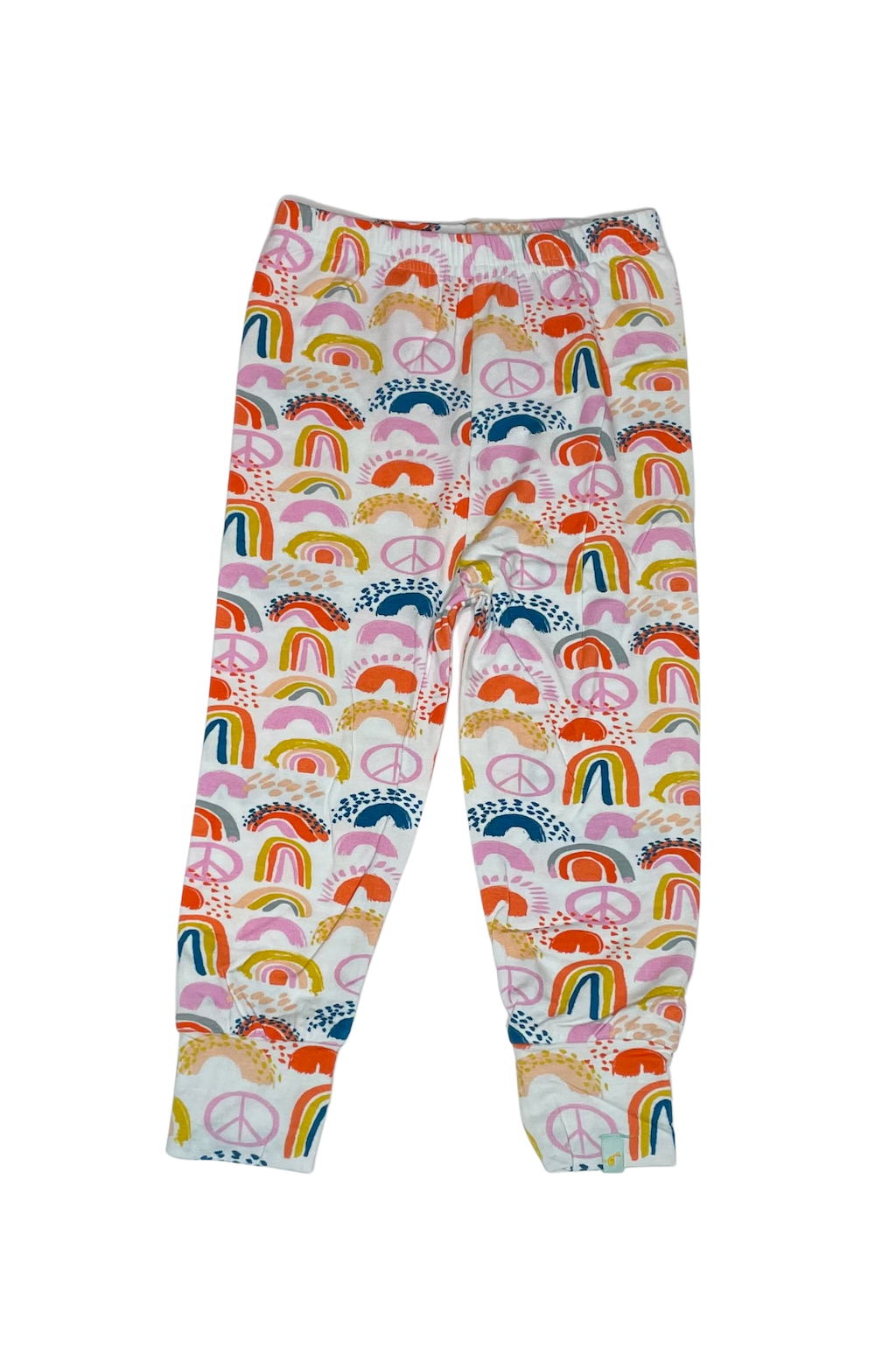 Clover Baby Rainbow Pajamas in Pink