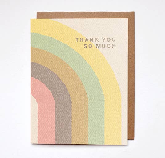 Thank You So Much Card