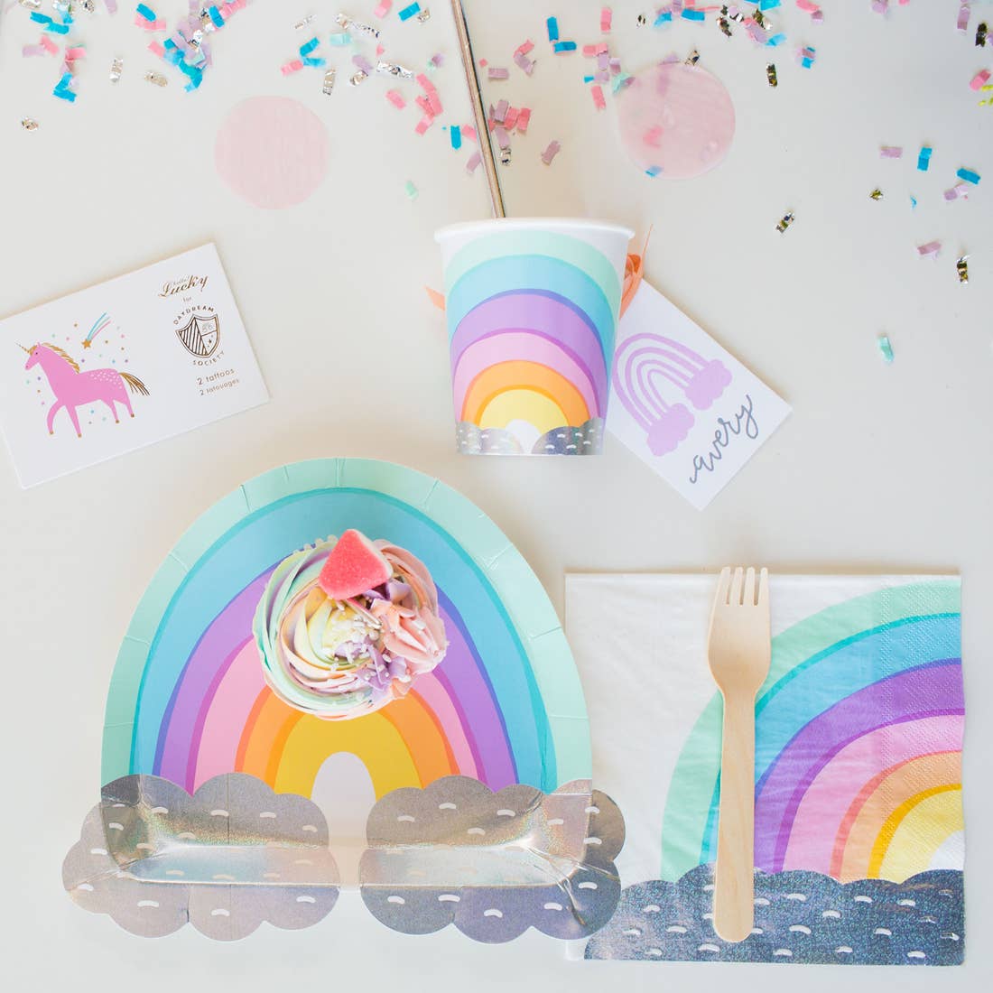 Over the Rainbow Cups