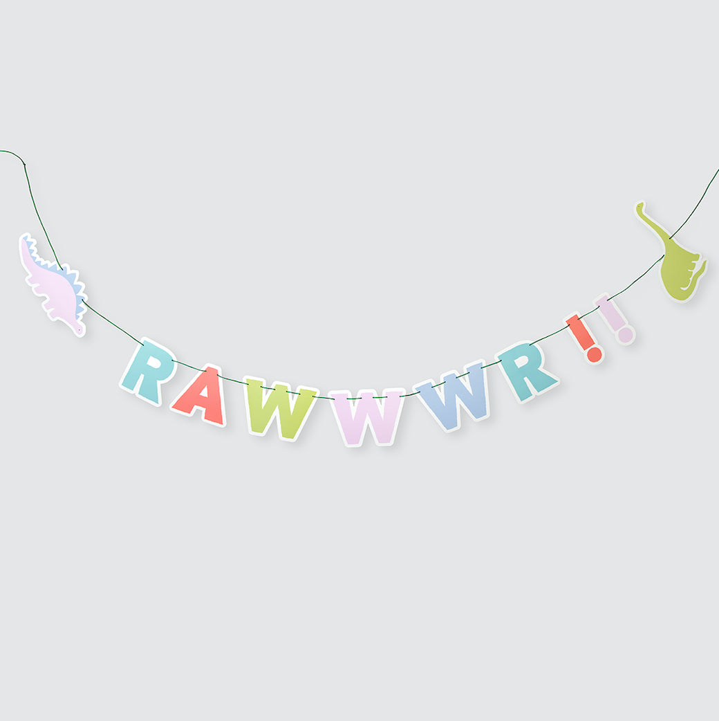 Coterie Party Supplies Dino Roar Banner