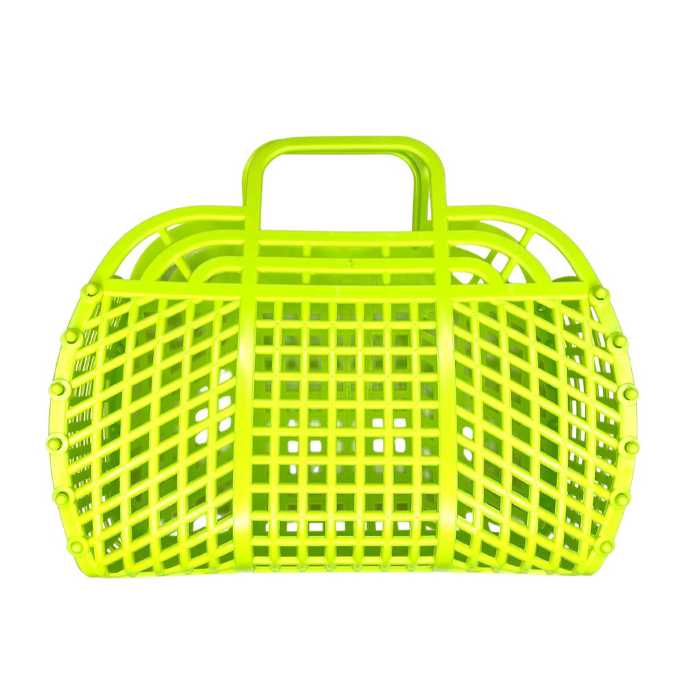 Medium Jelly Bag in Lime