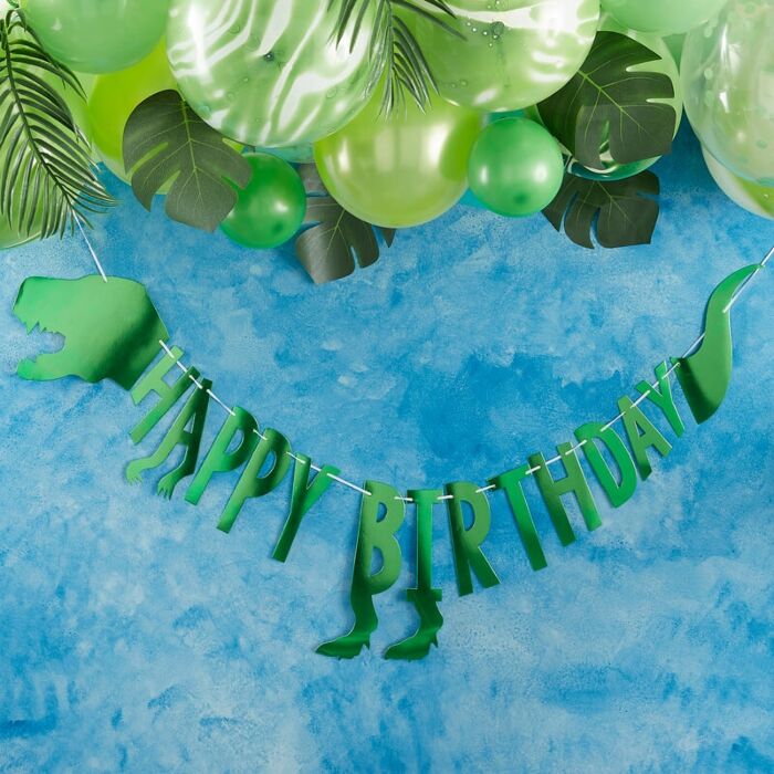 Ginger Ray Dinosaur Happy Birthday Sign