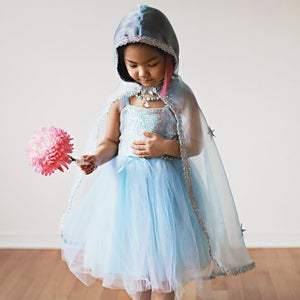 Frozen Crystal Queen Cape