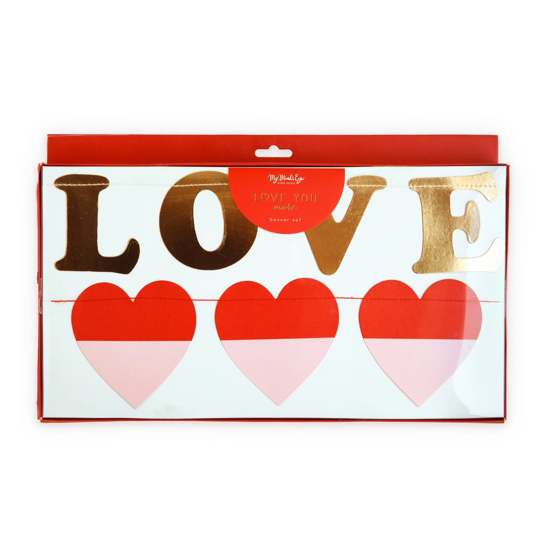 My Mind's Eye Love You More Banner Set