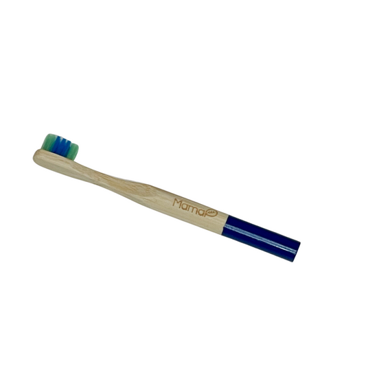 Kid's Blue Bamboo Toothbrush