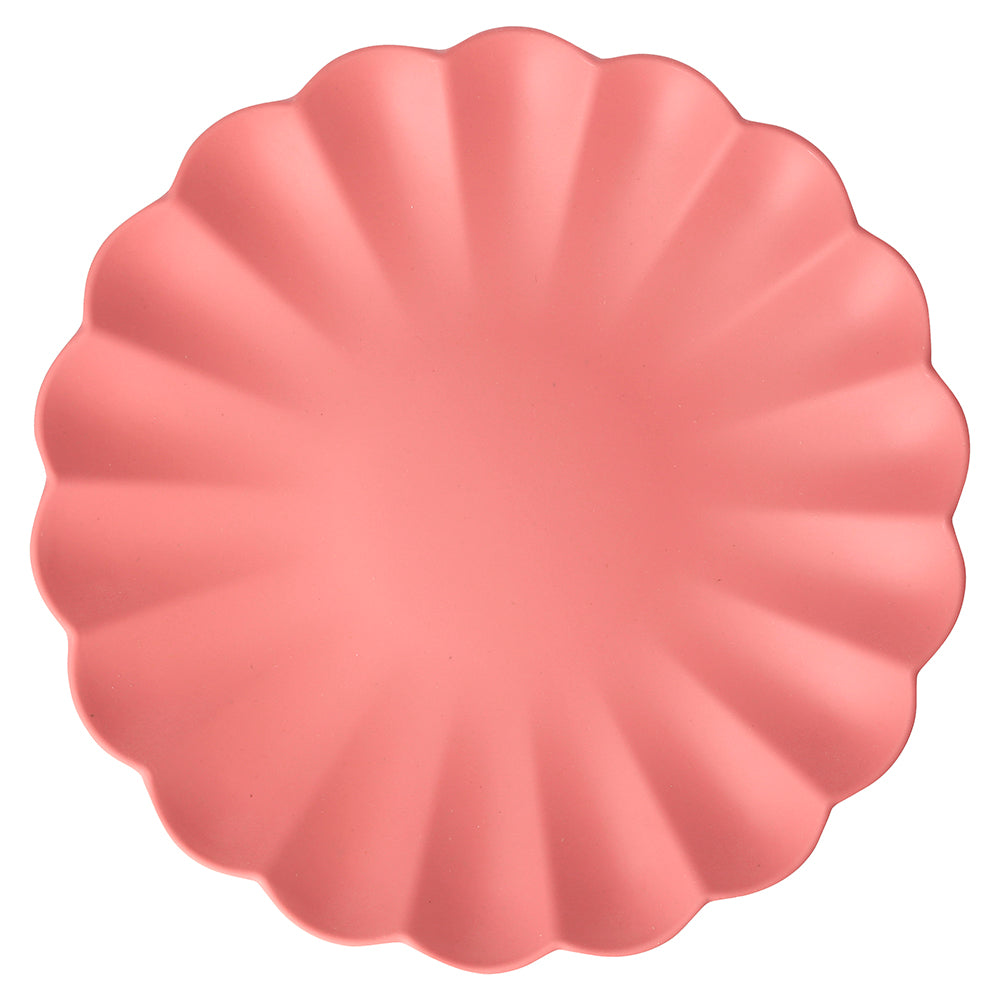 Meri Meri Deep Pink Eco-Friendly Large Paper Plates