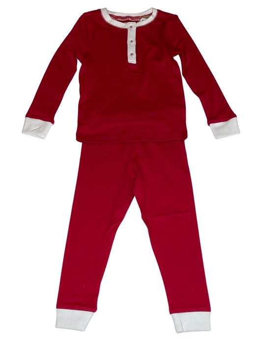 Red Organic Pajamas