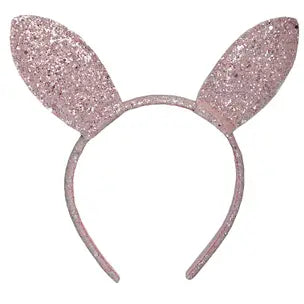 Pink Bunny Ears Headband