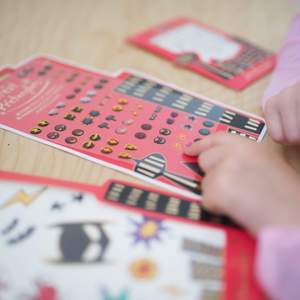 Great Pretenders Superhero Sticker Earrings