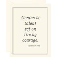 Talent Set on Fire Card