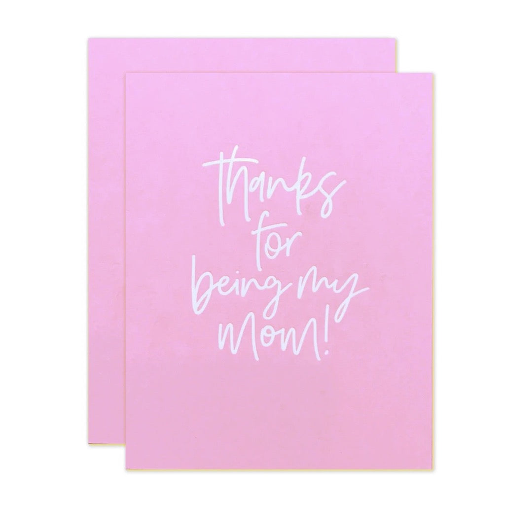 The Social Type Thanks Mom Card