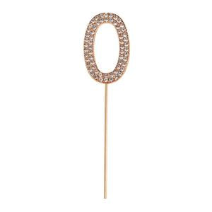 Great Pretenders Rhinestone Birthday Cake Topper Numbers