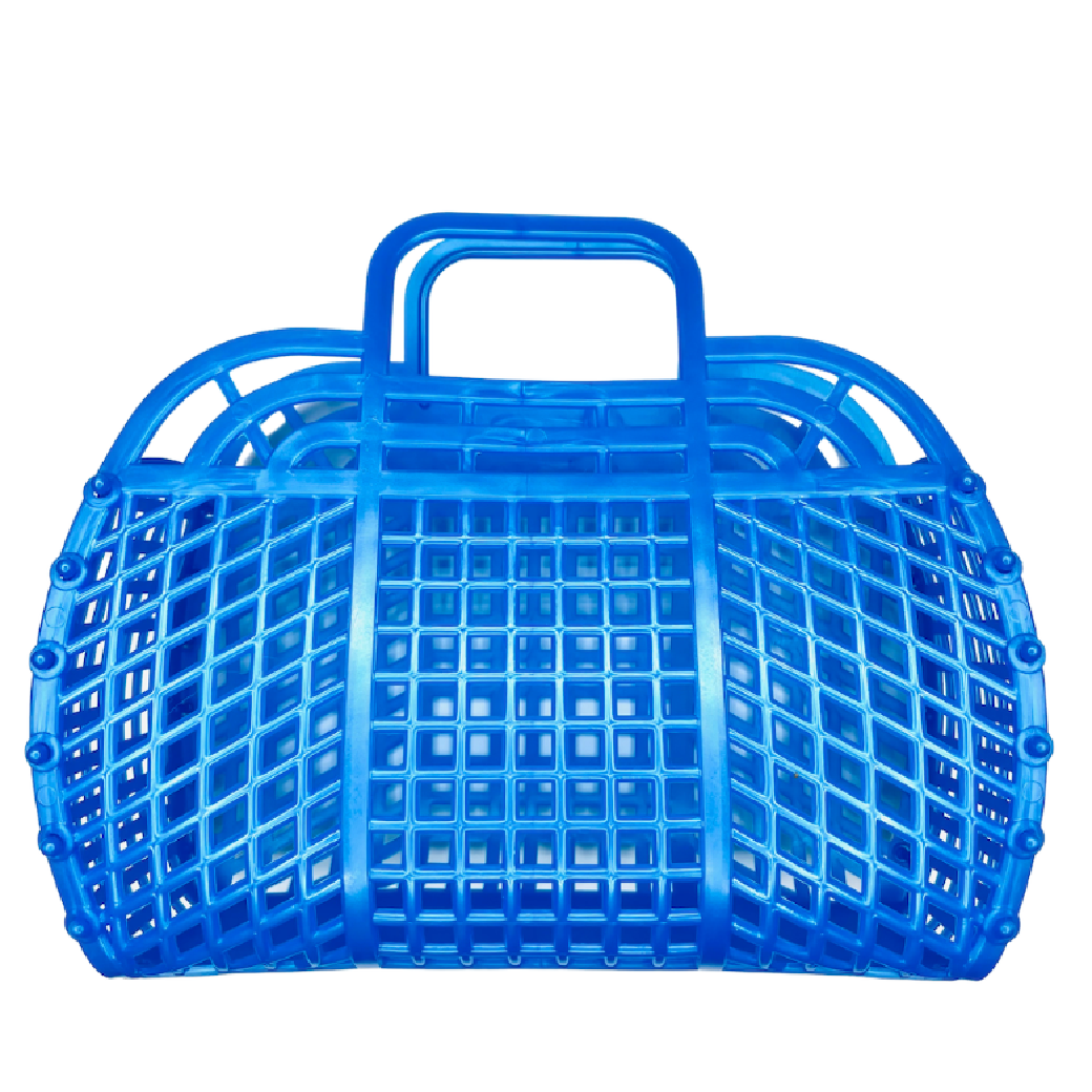 Medium Jelly Bag in Ocean Blue