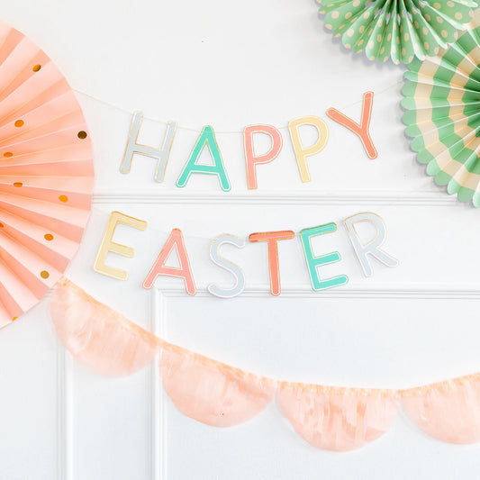 My Mind's Eye Happy Easter Fringed Banner Set