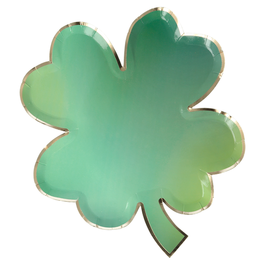 Meri Meri Clover Leaf Plates