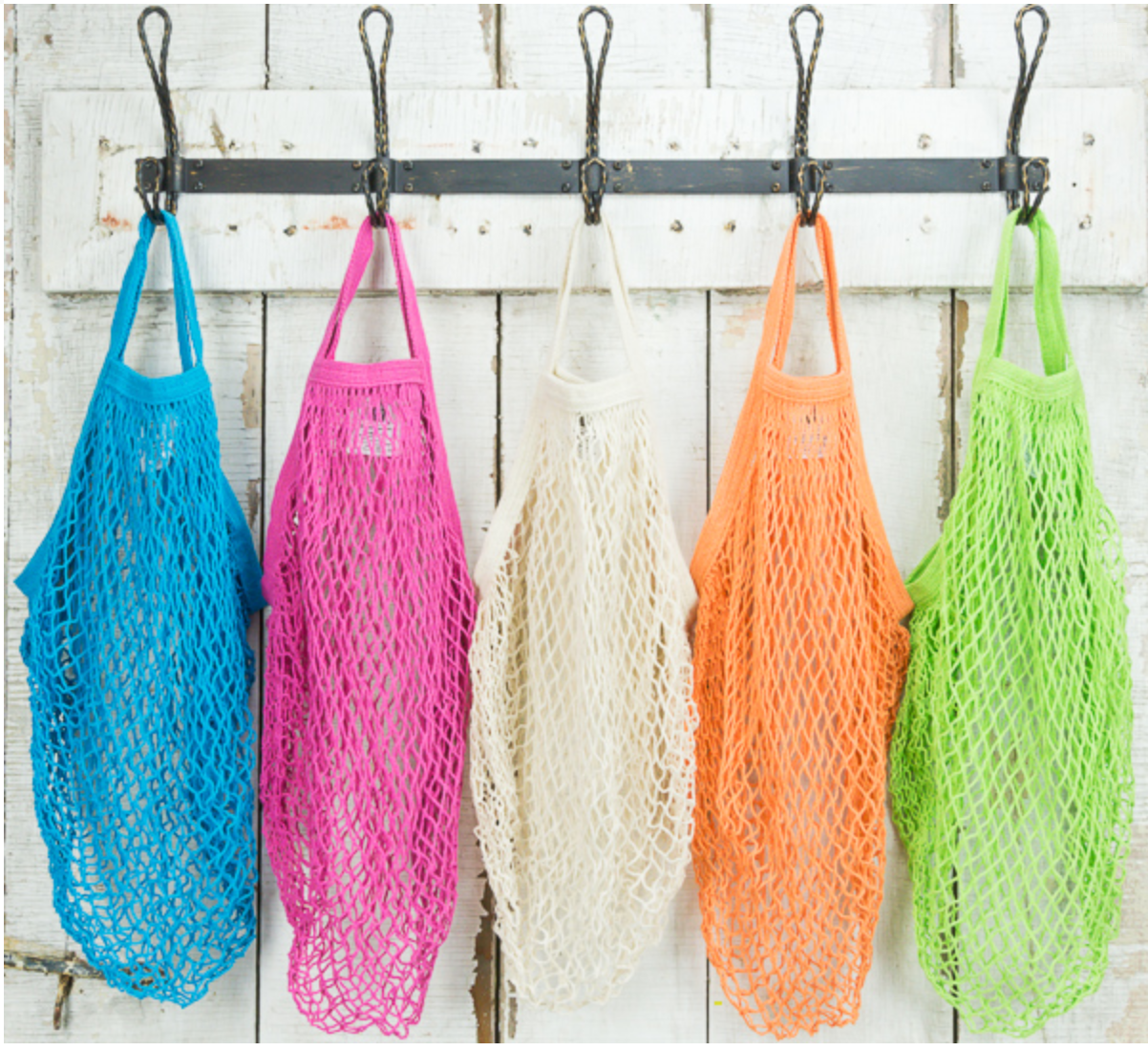 Eco Bags Tropical Market String Bag - Tote Handle