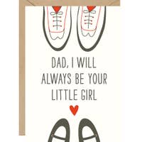 Dad's Little Girl Card