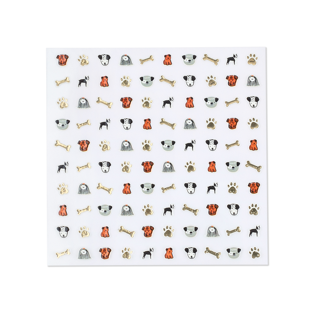 Bow Wow Nail Stickers
