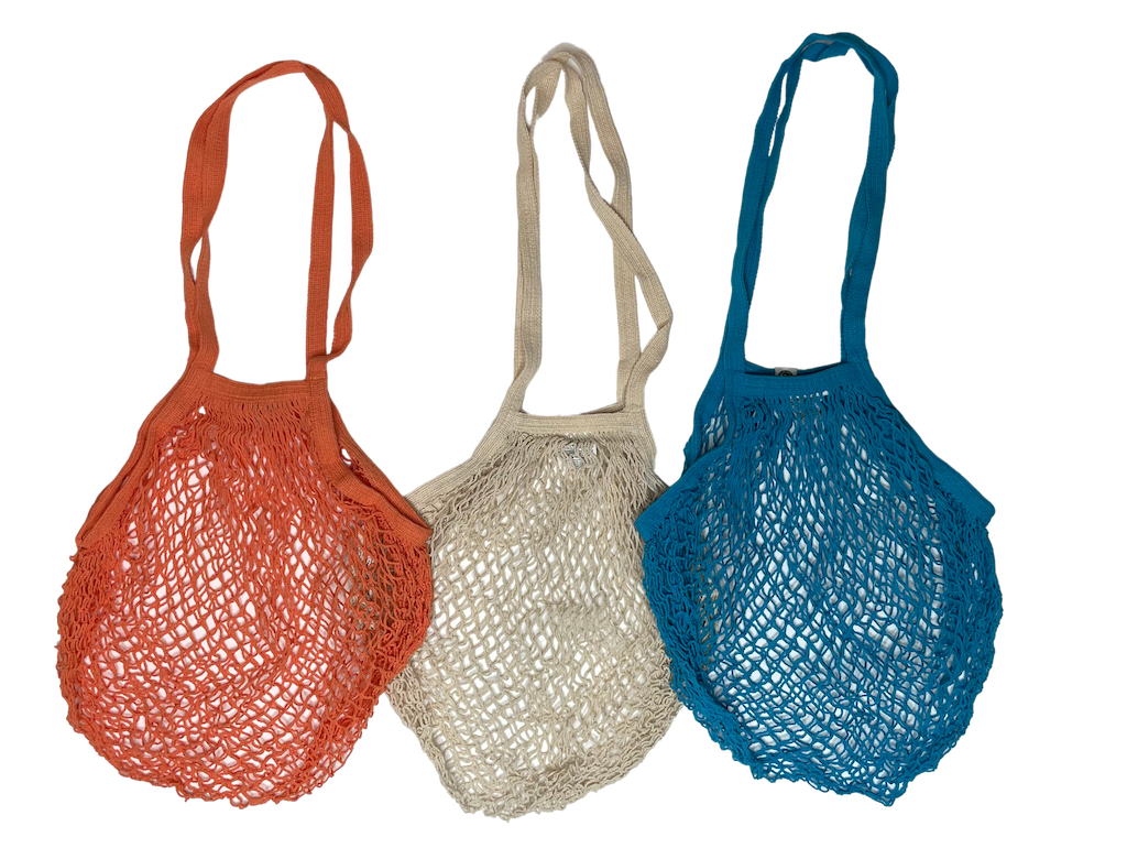EcoBags Tropical Market String Bag - Long Handle