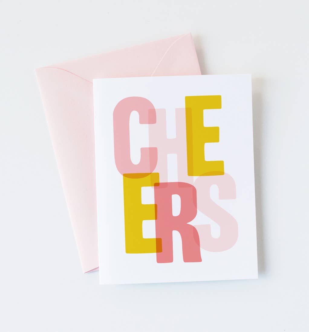 Modern Cheers Card