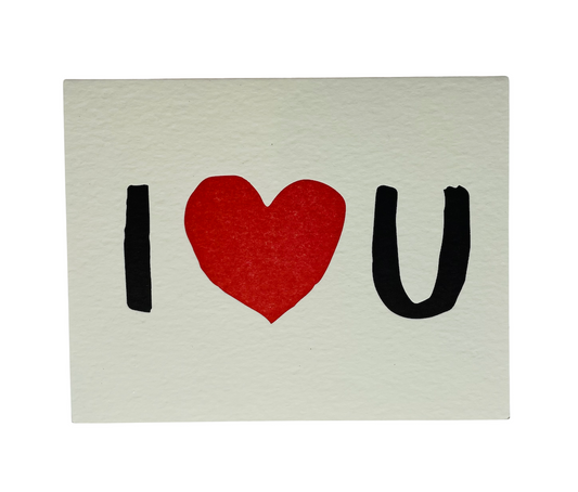 I <3 You Card