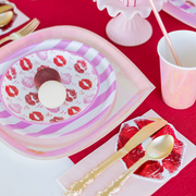 Candy Striped Dinner Plates