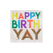 Daydream Society "Happy BirthYAY" Cocktail Napkins