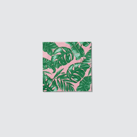 Coterie Party Supplies Palm Leaves Paper Cocktail Napkins