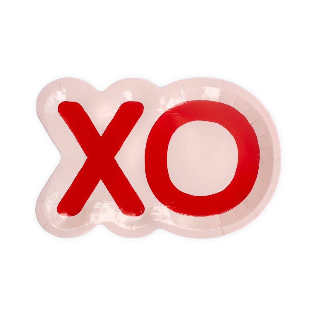 My Mind's Eye XOXO Shaped Plates