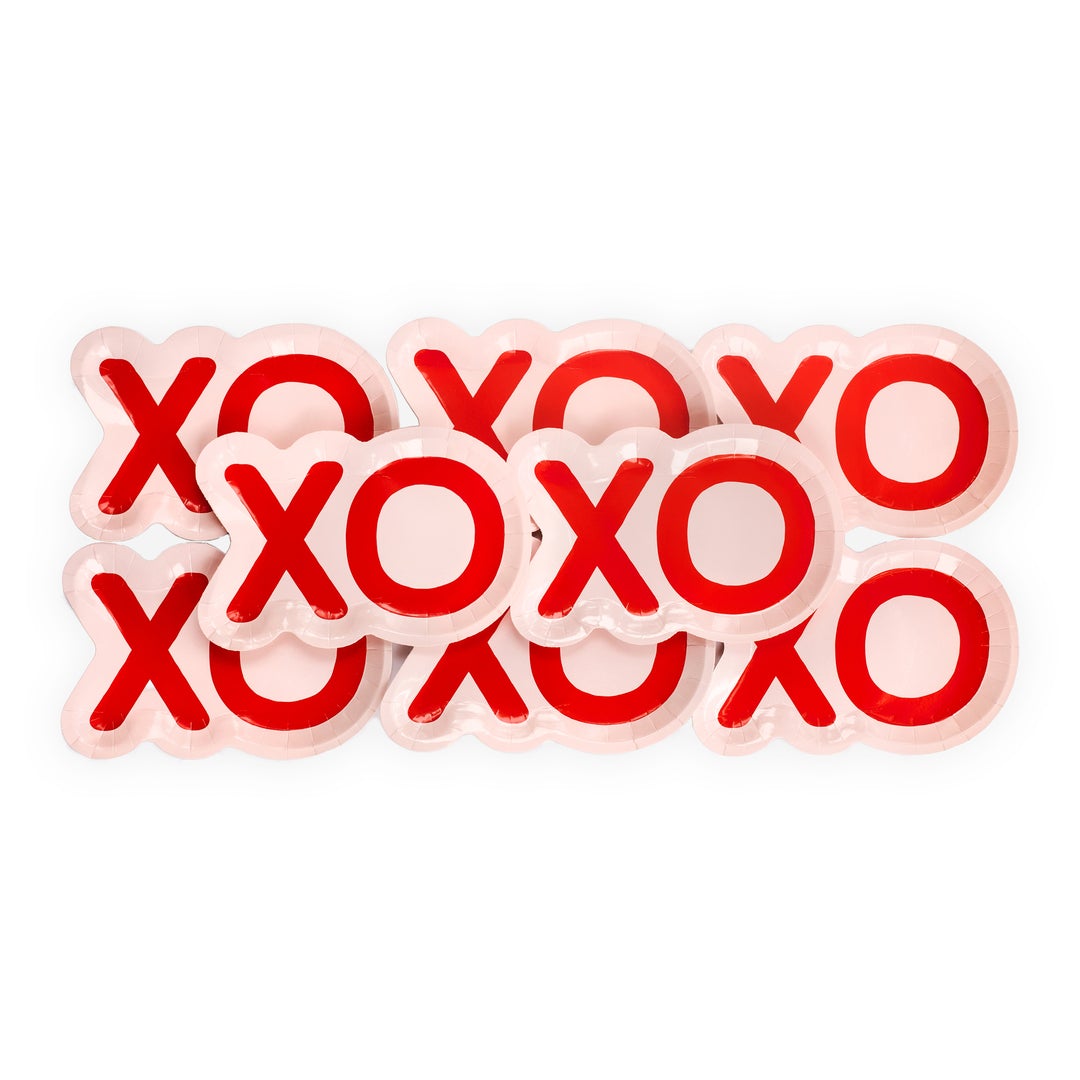 My Mind's Eye XOXO Shaped Plates