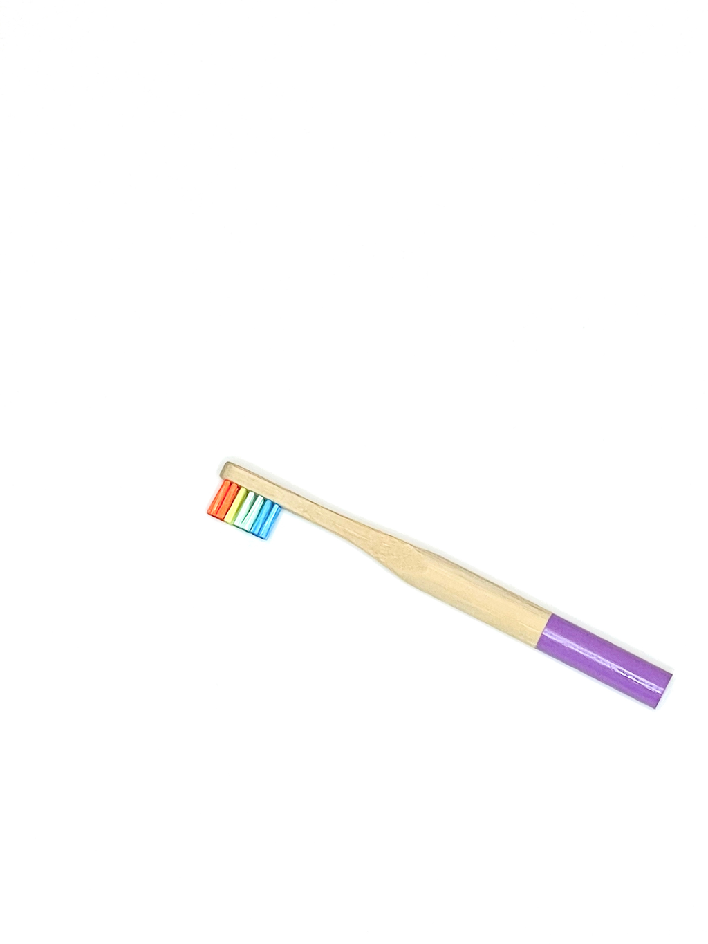 Kid's Purple Bamboo Toothbrush