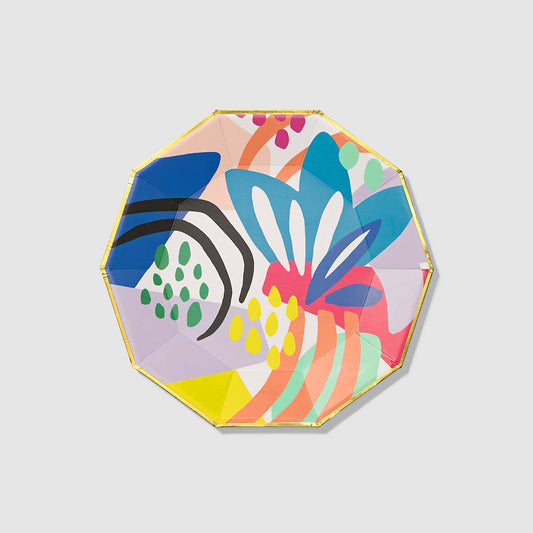 Coterie Matisse Large Paper Party Plates