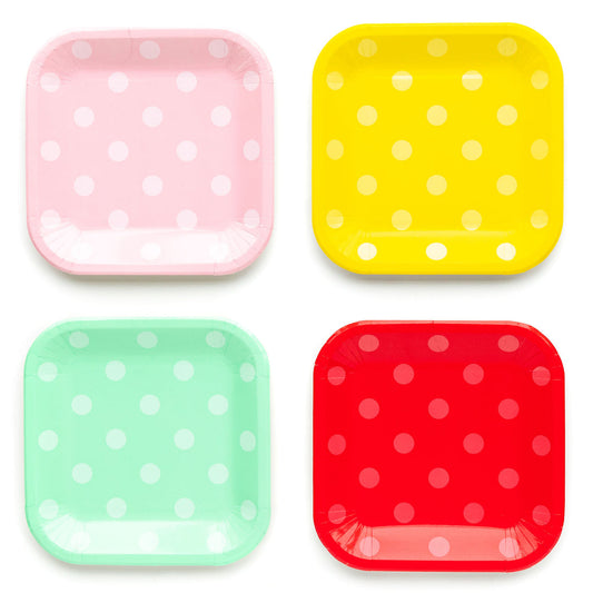 My Mind's Eye Polka Dot Plate Set