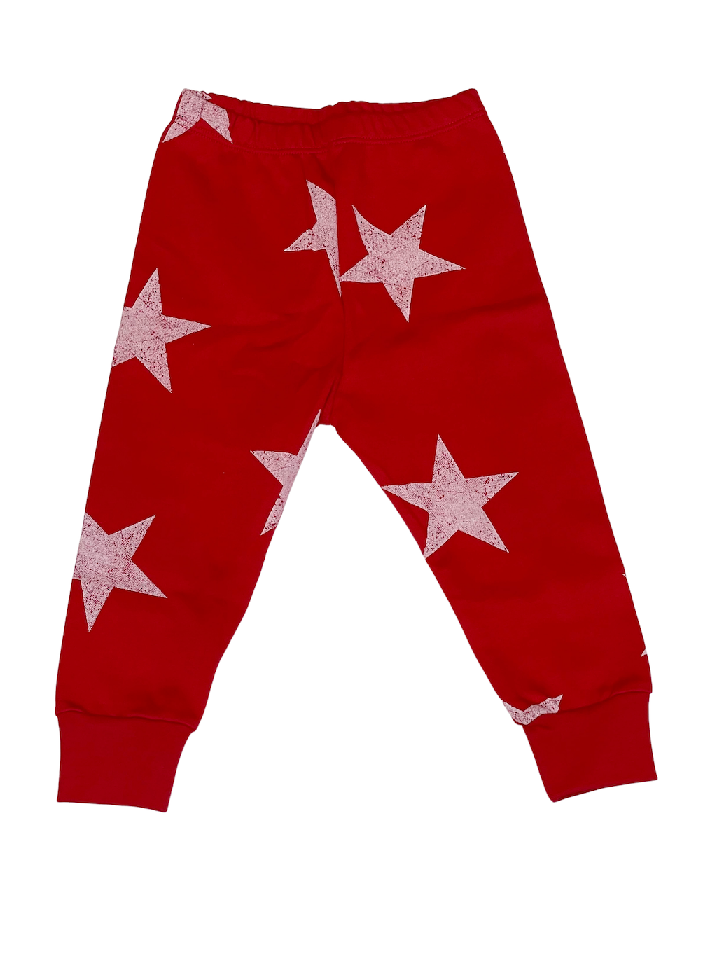 Red Star Print Pajamas