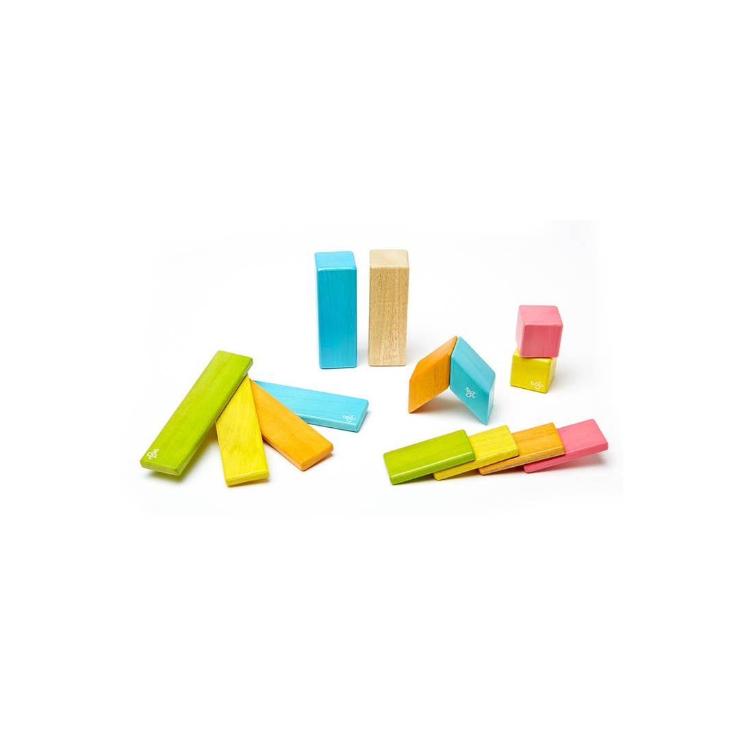 Tegu 14-piece Magnetic Wooden Block Set