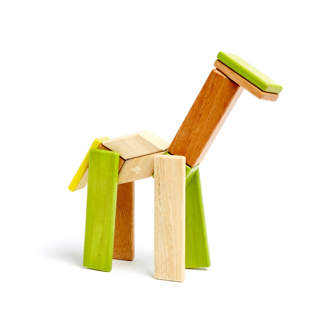 Tegu 14-piece Magnetic Wooden Block Set