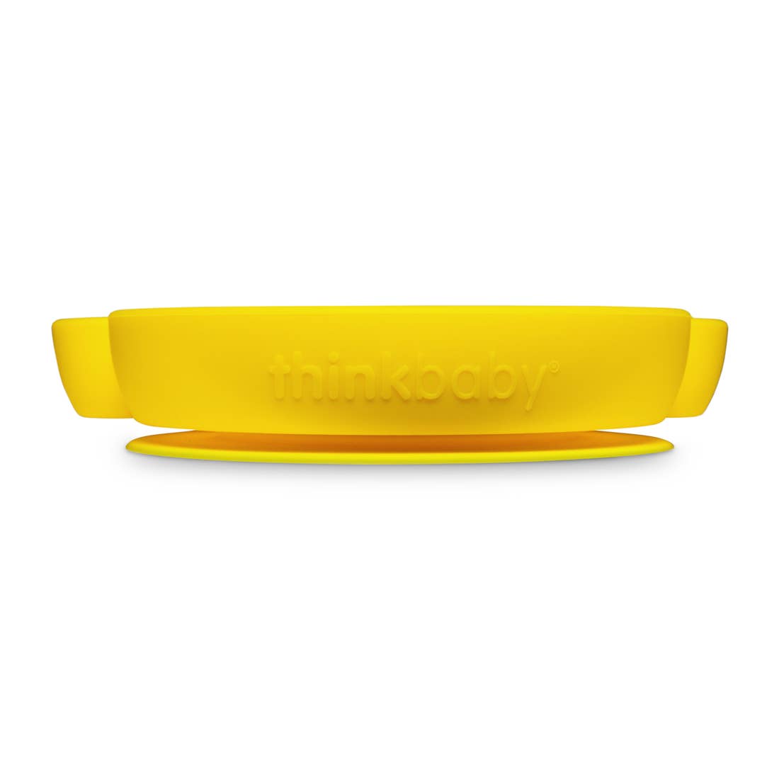 ThinkBaby Yellow Monkey Kids Plate