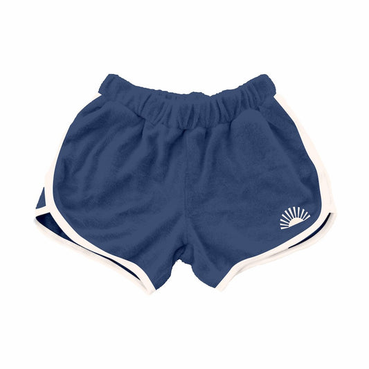 Tiny Whales Jackie Dolphin Short in Navy